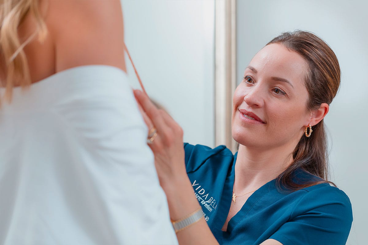 Breast fat grafting at Vida Bela Plastic Surgery