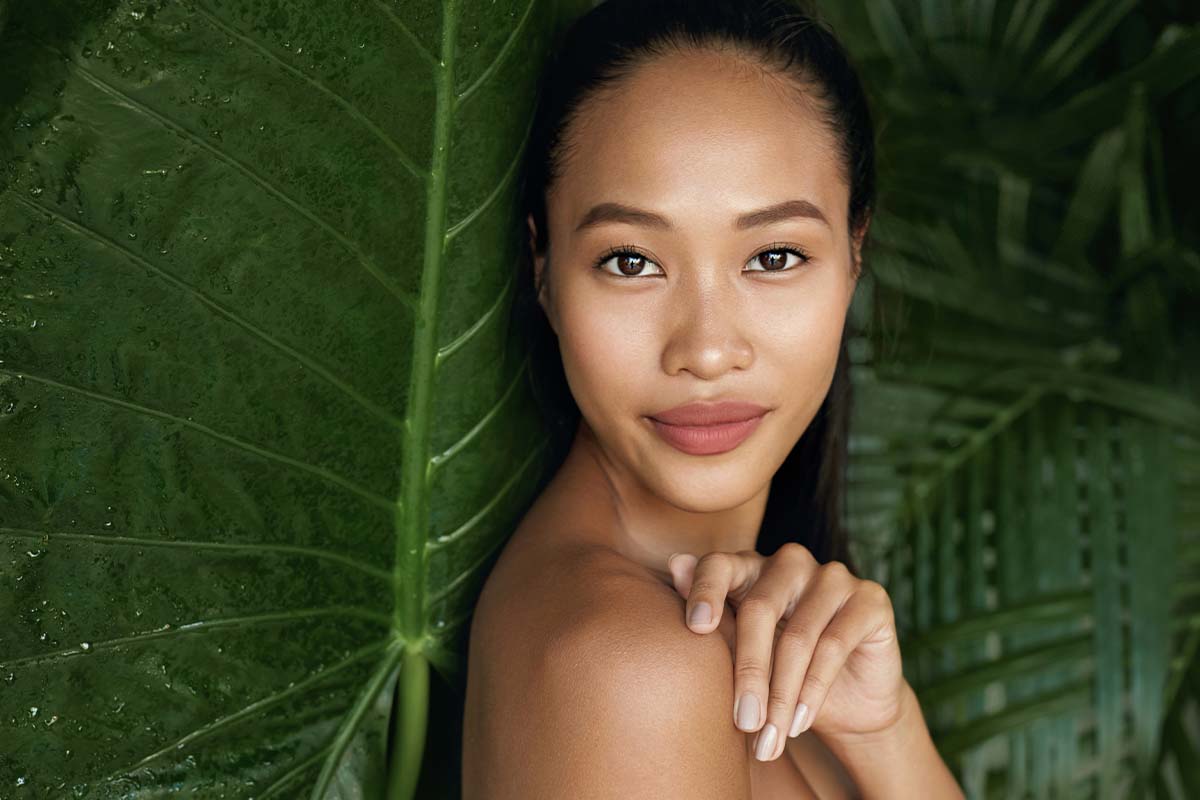 Woman with radiant, rejuvenated skin after VirtueRF treatment